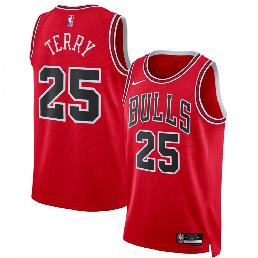 Dalen Terry Chicago Bulls Unisex 2022 NBA Draft First Round Pick Swingman Jersey - Icon Edition - Red-Pro Kit Vault | Brand New 26/27 Sports Jerseys